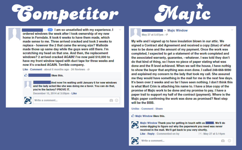 Majic Social Media Customer Service
