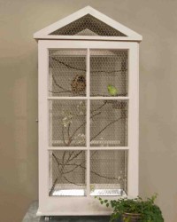 Majic Window Frame Bird Cage