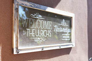 Majic Window Frame Porch Sign