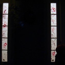 Fall window decoration