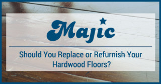 Replace hardwood floors