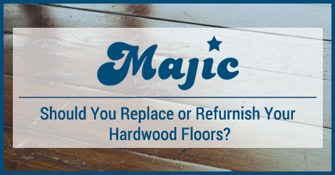 Replace hardwood floors